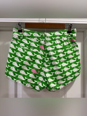Macbeth Collection by Margaret Josephs Whale 🐳 Shorts Size Small